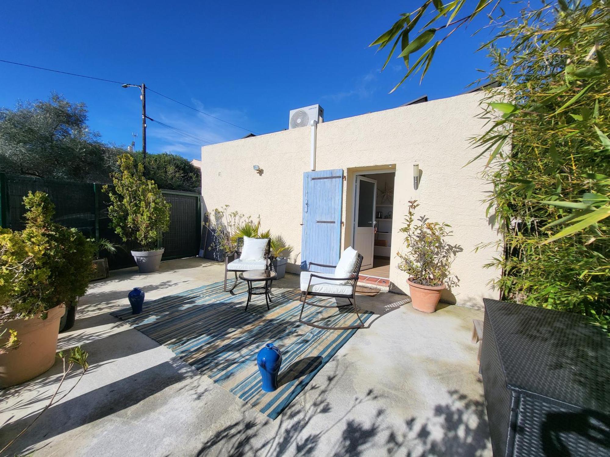 Studio Independant Avec Terrasse A Juan Les Pins Антиб Экстерьер фото